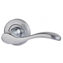 Ironmongery Ariel Satin Chrome Handle Hardware Pack