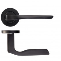 Ironmongery Carina Matt Black Privacy Handle Hardware Pack