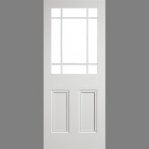 White Downham Unglazed 9 Light